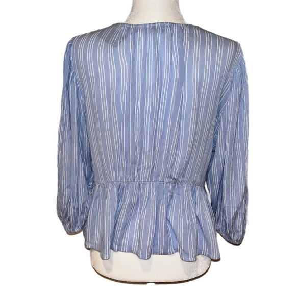 Hollister Boho Babydoll Striped Top -Medium - Picture 4 of 11